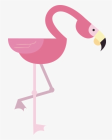 Drawing Animation Style Flamingos - Cách Vẽ Con Hồng Hạc, HD Png Download, Transparent PNG