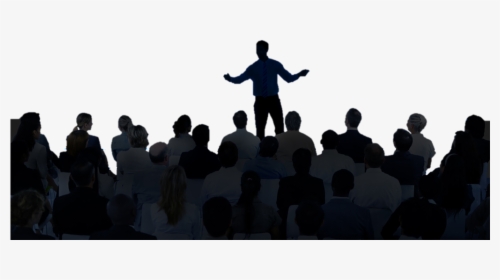 Crowd - Person Being A Leader, HD Png Download, Transparent PNG