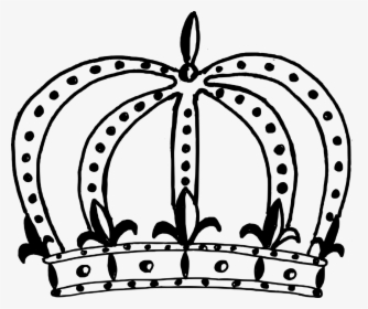 Queen Elizabeth Crown Drawing, HD Png Download, Transparent PNG