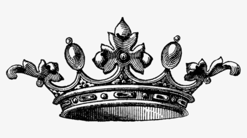 Picture Free Queen Vector Vintage Crown - Crown Vector Vintage Png, Transparent Png, Transparent PNG