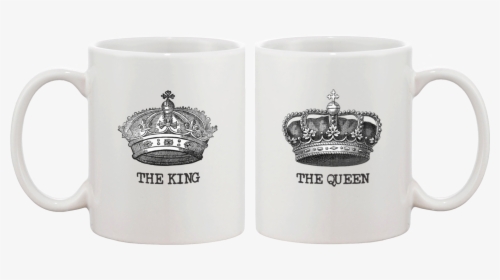 King And Queen Crown Png - Mug For Best Friend, Transparent Png, Transparent PNG