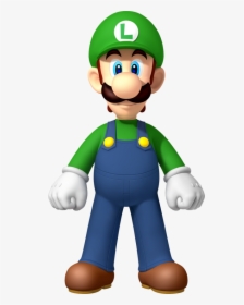 Download Luigi Png File For Designing Projects - New Super Mario Bros Wii Luigi, Transparent Png, Transparent PNG