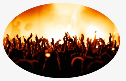 Concert Crowd Png Transparent Background - Events Concerts, Png Download, Transparent PNG