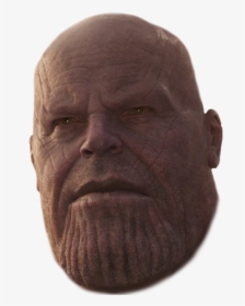 Thanos Head Transparent Background, HD Png Download, Transparent PNG