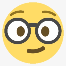 Emoticon Emoji Smiley Nerd Computer Icons - Transparent Background Nerd Emoji, HD Png Download, Transparent PNG