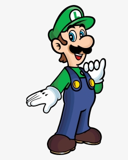 Super Mario Luigi Coloring Page, HD Png Download, Transparent PNG