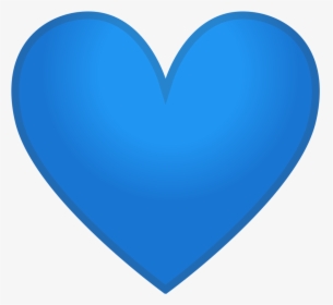 Blue Heart Icon - Blue Heart Icon Png, Transparent Png, Transparent PNG
