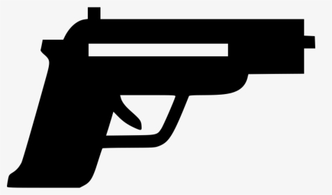 Pistol - Black Gun Tattoo, HD Png Download, Transparent PNG