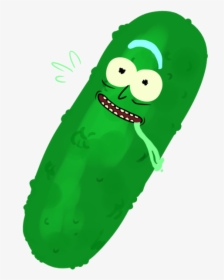 Collection Of Free Pickle Drawing Zombie Download On - Cucumber, HD Png Download, Transparent PNG