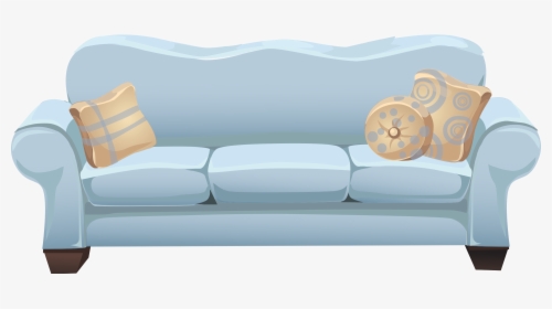 Sofa Clipart Png - Couch Clipart, Transparent Png, Transparent PNG