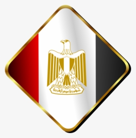 Egypt Flag Pin Svg Clip Arts - Eagle From Egyptian Flag, HD Png Download, Transparent PNG