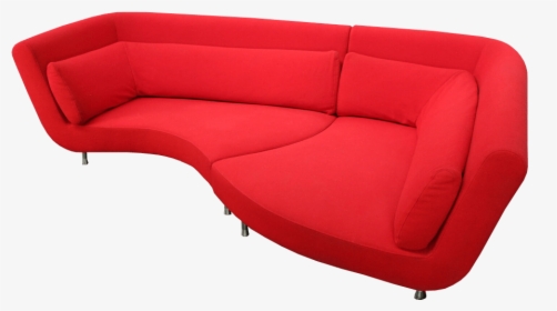 Red Sofa Image No Background - Transparent Background Office Furniture Png, Png Download, Transparent PNG