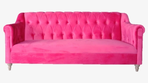 Lucy Sofa, Hot Pink Sofa, Pink Sofa For Rent, Pink - Pink Sofa, HD Png Download, Transparent PNG