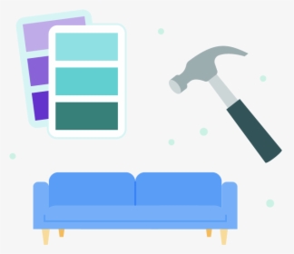 Earnest-loan Home Improvement Couch Home Improvement, HD Png Download, Transparent PNG