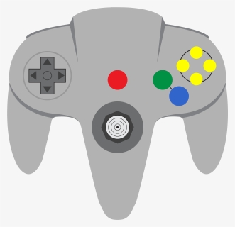 N64 Controller Png - Nintendo 64 Controller Vector, Transparent Png, Transparent PNG