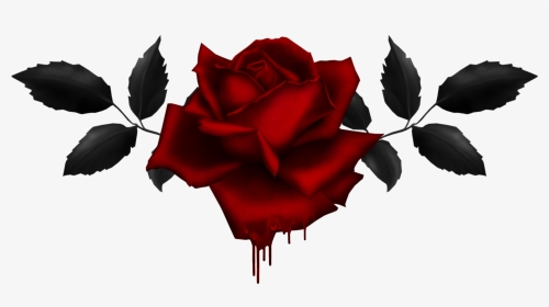 Gothc Clipart Rose - Gothic Rose Png, Transparent Png, Transparent PNG