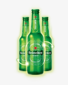 Heineken Beer Bottle Transparent, HD Png Download, Transparent PNG