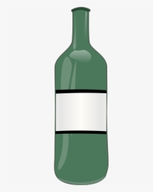 Wine Bottle Clip Arts - Bottle Clipart, HD Png Download, Transparent PNG