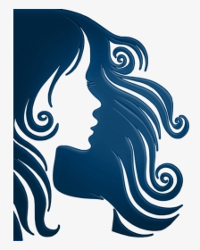 Abstract Woman Png Image Png Icon - Long Hair Silhouette Png, Transparent Png, Transparent PNG
