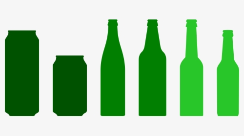 Transparent Beer Bottle Clip Art Png - Beer Bottle Vector Shapes, Png Download, Transparent PNG