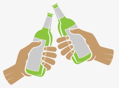 Beer Bottle Computer File - Transparent Cheers, HD Png Download, Transparent PNG