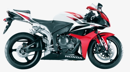 Honda Cbr Red And White Motorcycle Bike Png Image - Red And White Motorcycle, Transparent Png, Transparent PNG