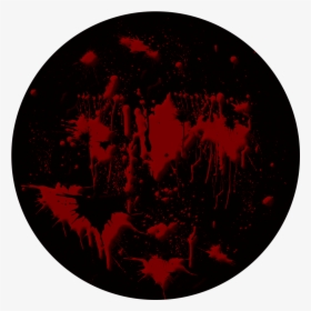 Transparent Realistic Blood Drip Png - Blood Splatter Gobo, Png Download, Transparent PNG