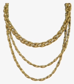 Earring Chain Necklace Jewellery Gold - Thug Life Chain Png Transparent, Png Download, Transparent PNG