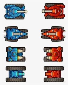 Preview - Tank 2d Top View, HD Png Download, Transparent PNG