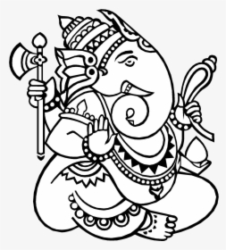 Lord Ganesha Png Background - Ganesh Clipart, Transparent Png, Transparent PNG