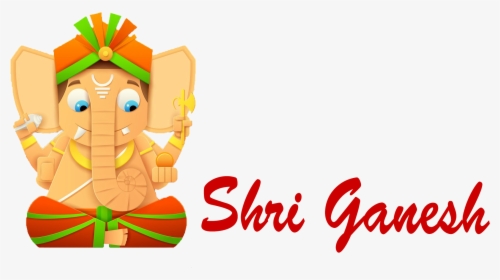 Shri Ganesh Png - Shree Ganesh Name Art, Transparent Png, Transparent PNG