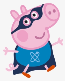 Peppa Pig Super George, HD Png Download, Transparent PNG