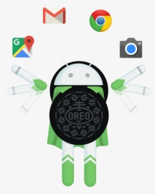 Android Oreo Png Pic - Android Oreo Png, Transparent Png, Transparent PNG
