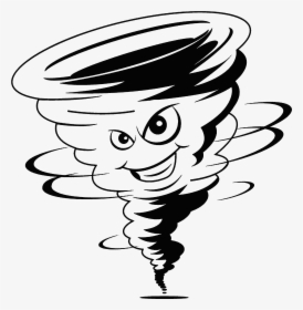 Transparent Tornado Clipart Black And White - Tornado Clipart Black And White, HD Png Download, Transparent PNG