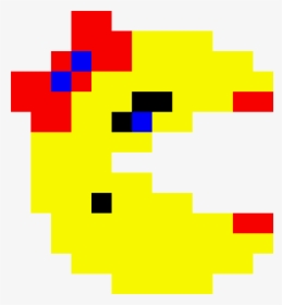 Ms Pacman Png - Ms Pac Man Pixel Art, Transparent Png, Transparent PNG