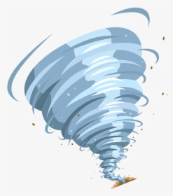Clip Art Cartoon Tornado - Cartoon Tornado, HD Png Download, Transparent PNG