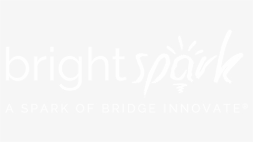 Bright Spark Logo With Tagline - Calligraphy, HD Png Download, Transparent PNG