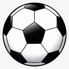 Soccer Clipart Party Pelota De Futbol Plana Transparent - Soccer Ball Clipart Png, Png Download, Transparent PNG