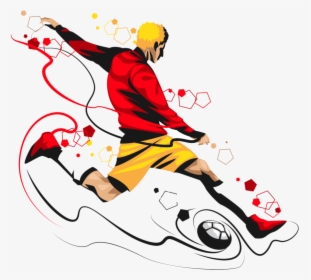 Abstract Soccer Png - Transparent Abstract Soccer Clipart, Png Download, Transparent PNG