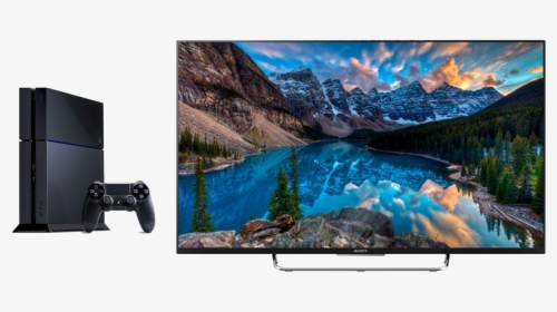 Sony Tv And Ps4 - Sony Bravia 55 Inch 1080p 3d, HD Png Download, Transparent PNG