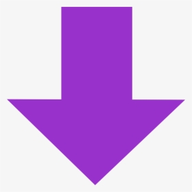 Pointing Down Arrow Shop - Purple Arrow Pointing Down, HD Png Download, Transparent PNG