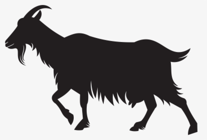 Goat Sheep Portable Network Graphics Image Black And - Silhouette Goat Vector Png, Transparent Png, Transparent PNG