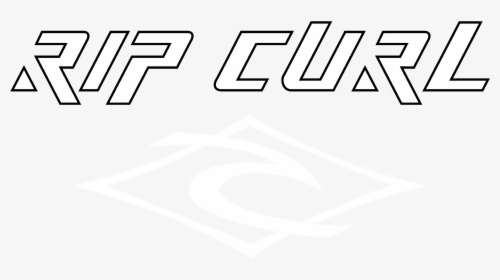 Rip Curl Logo Black And White - Rip Curl, HD Png Download, Transparent PNG