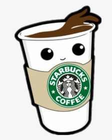 Coffee Starbucks Cup Background Clipart Tea Cafe Transparent - Starbucks Stickers, HD Png Download, Transparent PNG