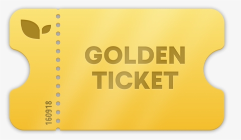 Golden Ticket Png, Transparent Png, Transparent PNG