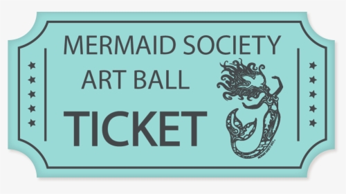 Mermaid Art Ball Ticket - New Zealand Team Logo, HD Png Download, Transparent PNG