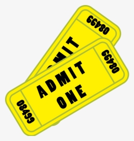 File - Ticket - Svg - Cartoon Movie Tickets Png - Movie Tickets Cartoon Transparent, Png Download, Transparent PNG
