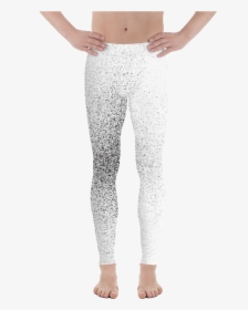 Grunge Texture Black White Spotted Background Halftone - Leggings, HD Png Download, Transparent PNG