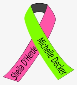 Breast Lymphoma Cancer Ribbon Clip Art - Lymphoma And Breast Cancer Ribbon, HD Png Download, Transparent PNG