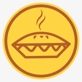 Apple Pie Pie Icon Sign Food Design Tasty Eating - Logo Apple Pie Png, Transparent Png, Transparent PNG